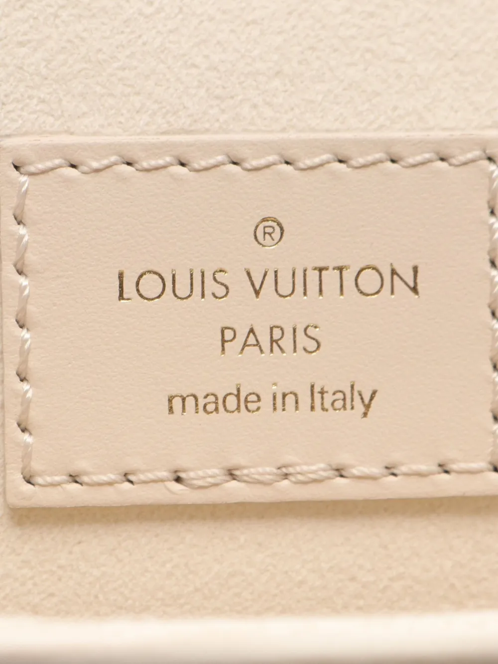Pre-owned Louis Vuitton 2010s Saumur Bb Handbag In Neutral