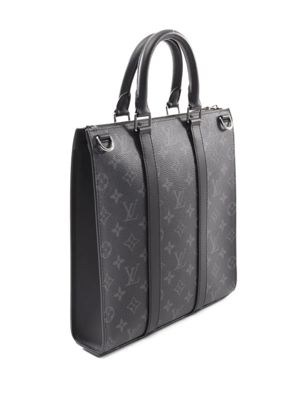 Louis Vuitton Pre-Owned 2021 Sac Plat monogram eclipse handbag | Pre-Owned | Image 2