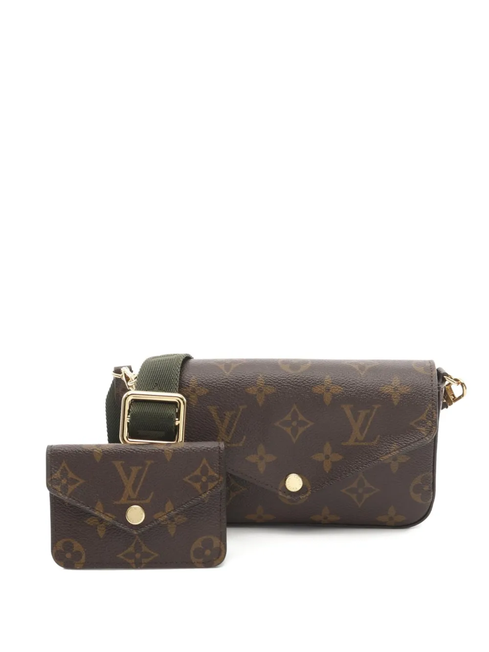 Louis Vuitton Pre-Owned 2021 モノグラム フェリーチェ ショルダーバッグ - ブラウン Louis Vuitton Pre-Owned 2021 モノグラム フェリーチェ ショルダーバッグ - ブラウン
