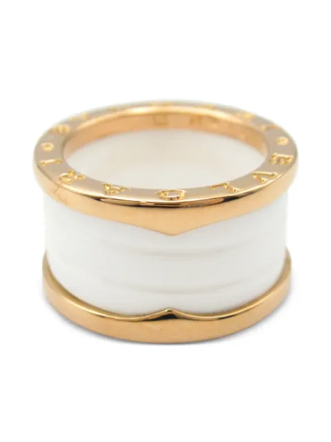 Bvlgari Pre-Owned 2010s 18K rose gold B.zero1 ring