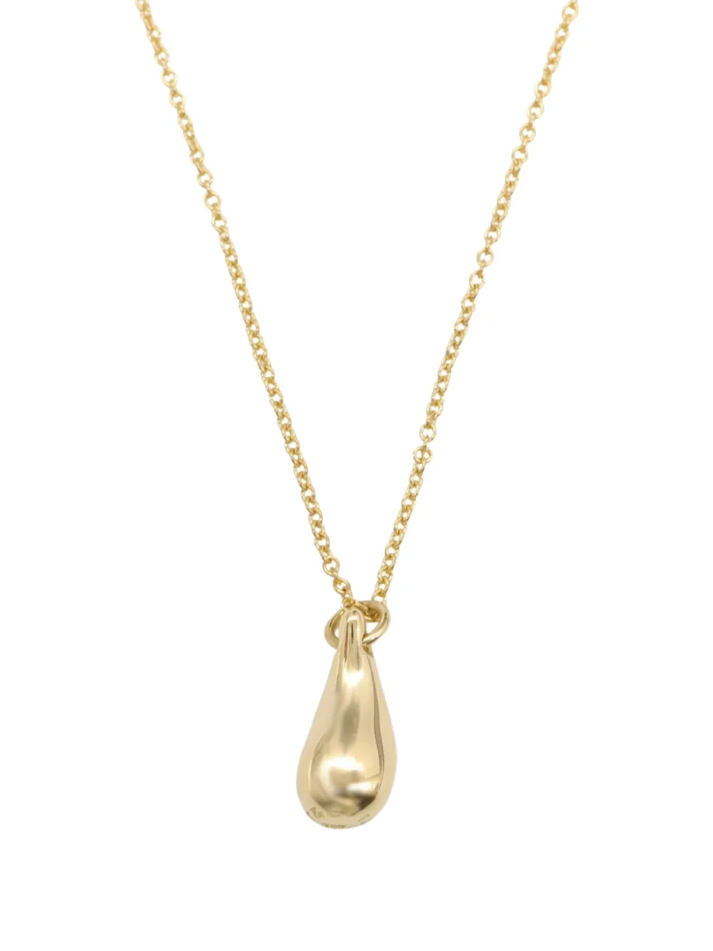 Tiffany & Co. Pre-Owned  10's 18kt yellow gold Teardrop necklace | Gold | Image 1
