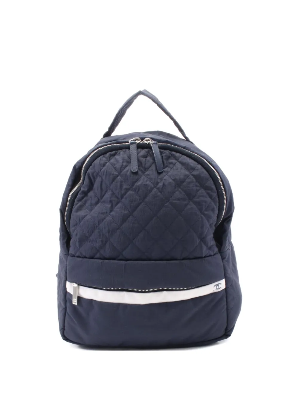 CHANEL Pre-Owned 2014-2015 Matelasse backpack - ブルー CHANEL Pre-Owned 2014-2015 Matelasse backpack - ブルー