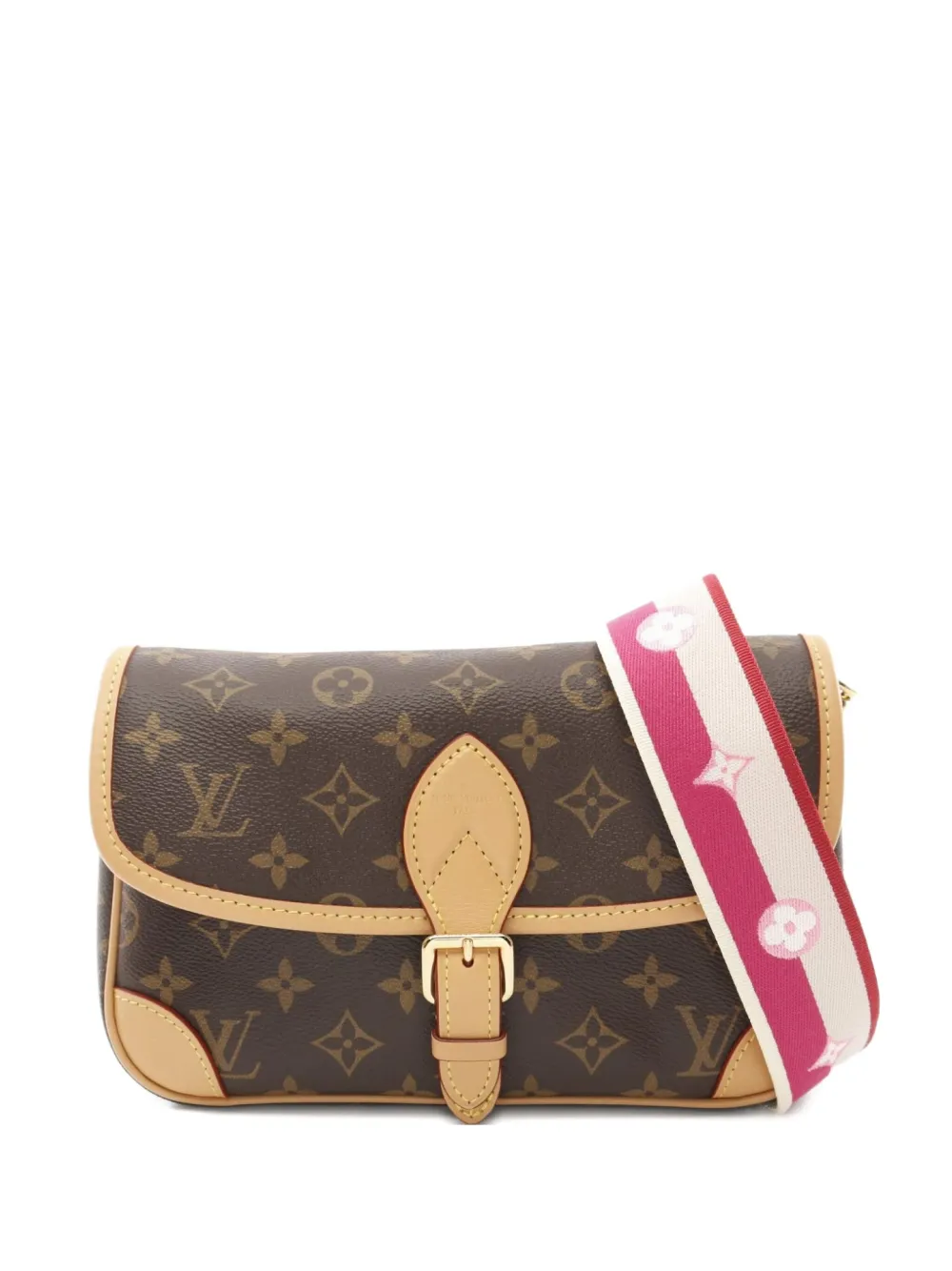 Louis Vuitton Pre-Owned 2021 Diane monogram shoulder bag - ブラウン Louis Vuitton Pre-Owned 2021 Diane monogram shoulder bag - ブラウン