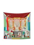 Hermès Pre-Owned 2020s Grand Theatre Nouveau scarf - Red