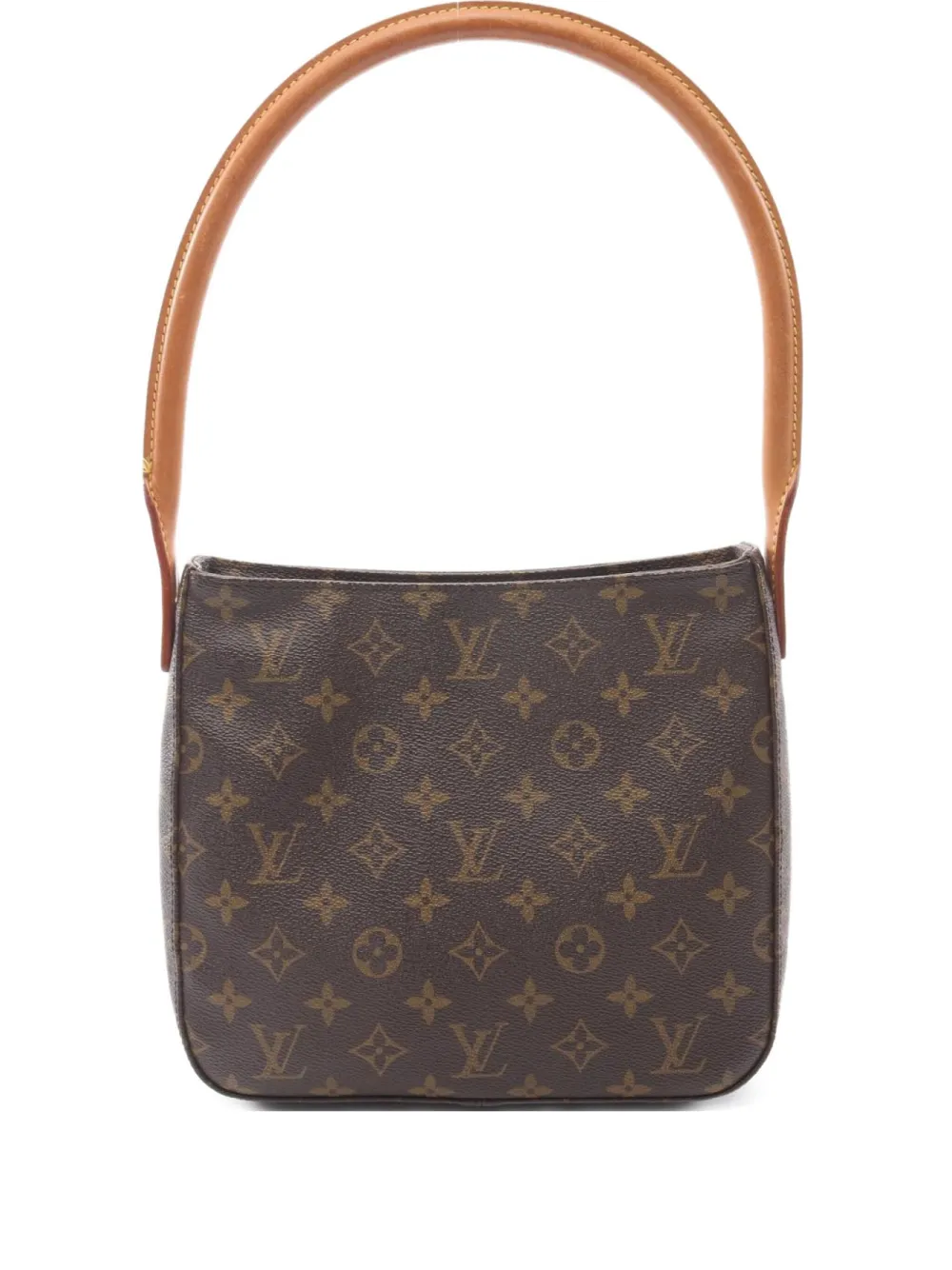 Louis Vuitton Pre-Owned 2001 ルーピング MM モノグラム ショルダーバッグ - ブラウン Louis Vuitton Pre-Owned 2001 ルーピング MM モノグラム ショルダーバッグ - ブラウン
