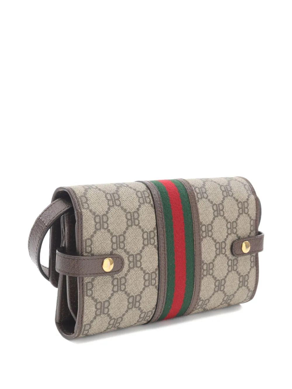 Balenciaga Pre-Owned 2000s leather monogram wallet | Image 2