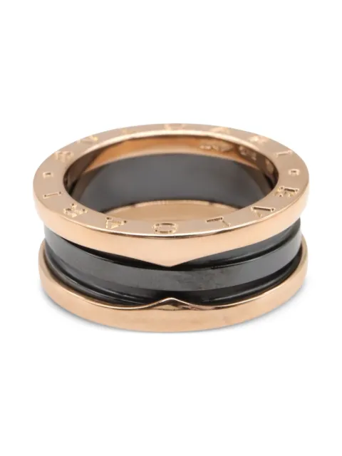 Bvlgari Pre-Owned 2010s 18K rose gold B.zero1 ring