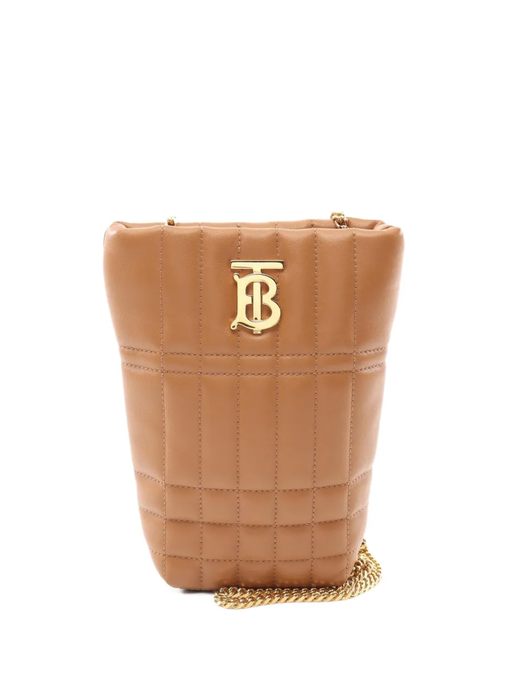 Burberry Pre-Owned 2010s TB quilted tote bag | Brown | Image 1