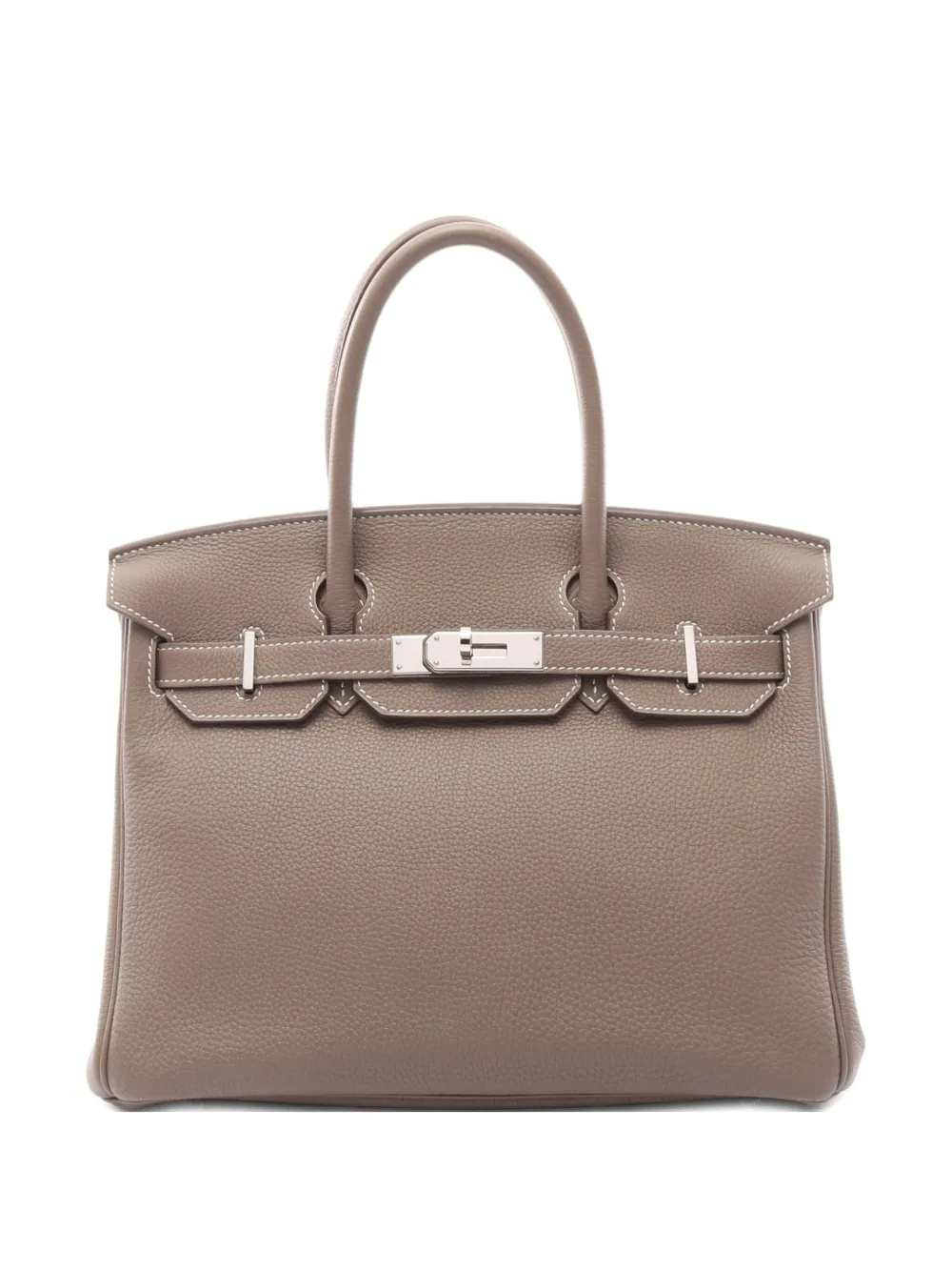 Hermès Pre-Owned 2017 バーキン 30 ハンドバッグ - ブラウン Hermès Pre-Owned 2017 バーキン 30 ハンドバッグ - ブラウン