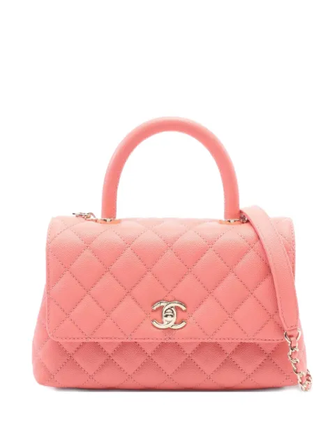 CHANEL Pre-Owned sac à main Matelasse Coco Handle (2021)