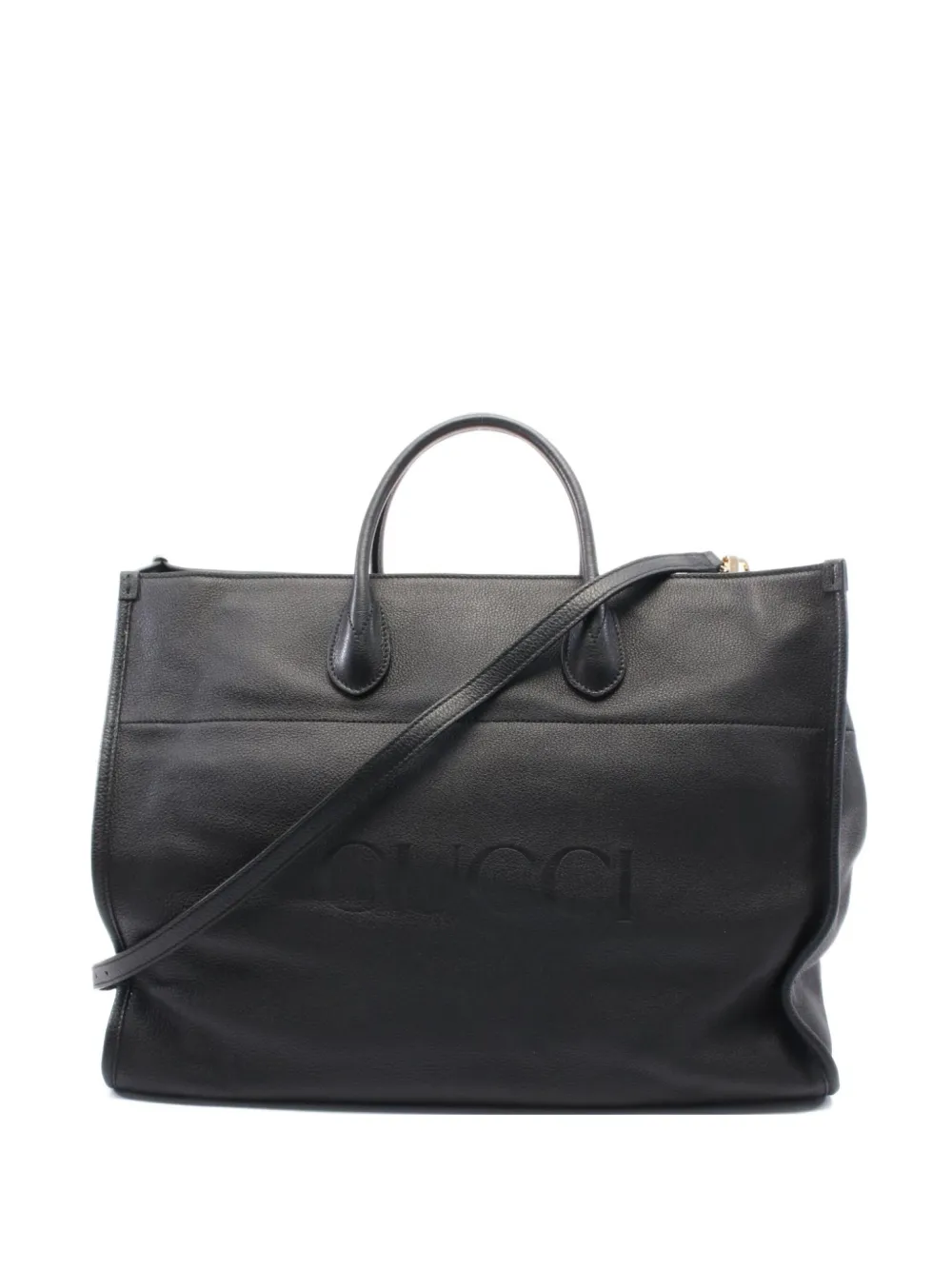 Gucci Pre-Owned 2010s レザー ハンドバッグ - ブラック Gucci Pre-Owned 2010s レザー ハンドバッグ - ブラック