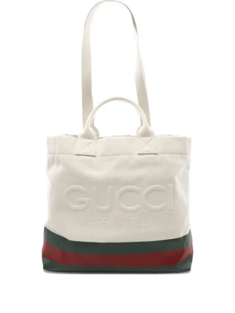 Gucci Pre-Owned 2010s logo-embossed tote bag