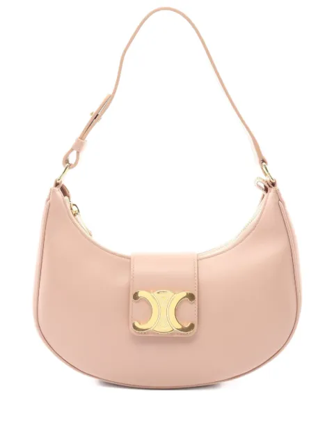 Céline Pre-Owned 2020s Ava Triomphe Leather Bag