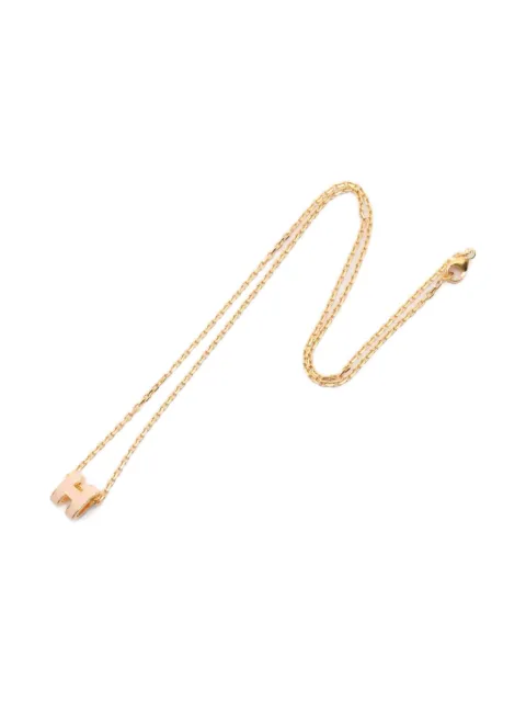 Hermès Pre-Owned 2010s Mini Pop H pendant necklace