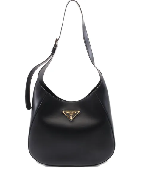Prada Pre-Owned 2020 logo-triangle shoulder bag
