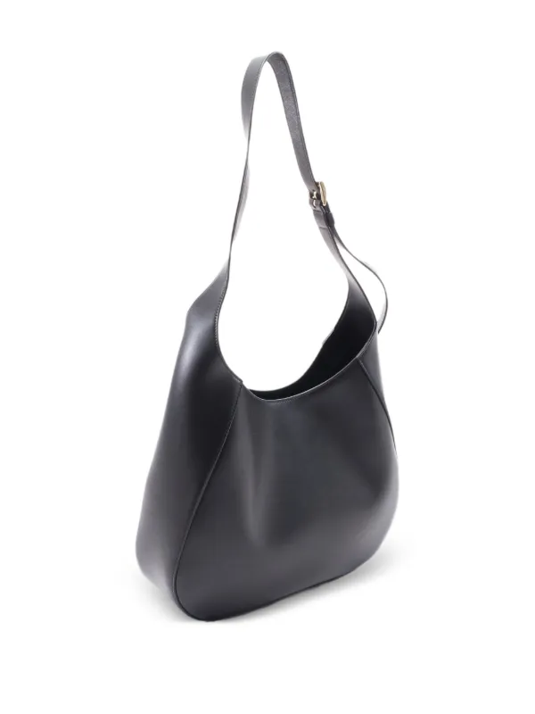 Prada Pre-Owned 2020 logo-triangle Shoulder Bag Black FARFETCH IN