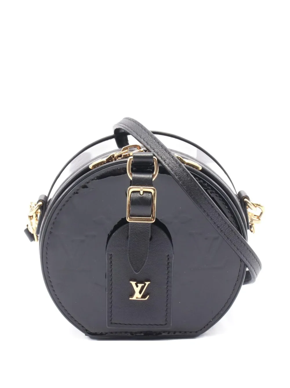Louis Vuitton Pre-Owned 2000s レザーショルダーバッグ - ブラック Louis Vuitton Pre-Owned 2000s レザーショルダーバッグ - ブラック