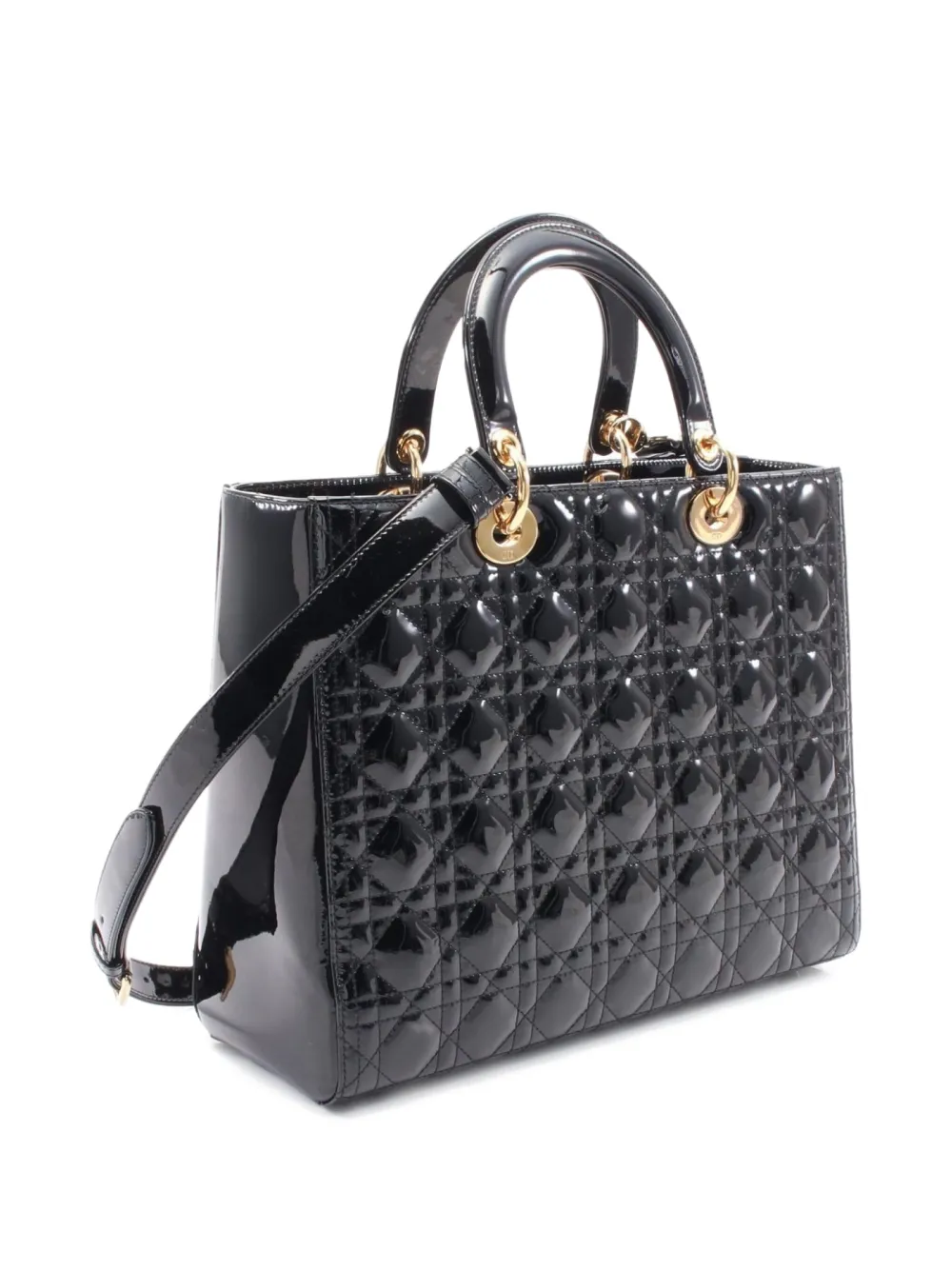 Christian Dior Pre-Owned 2010s Lady Dior leather handbag | Pre-Owned | Image 2