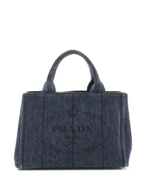 Prada Pre-Owned 2000s mini Canapa tote bag 