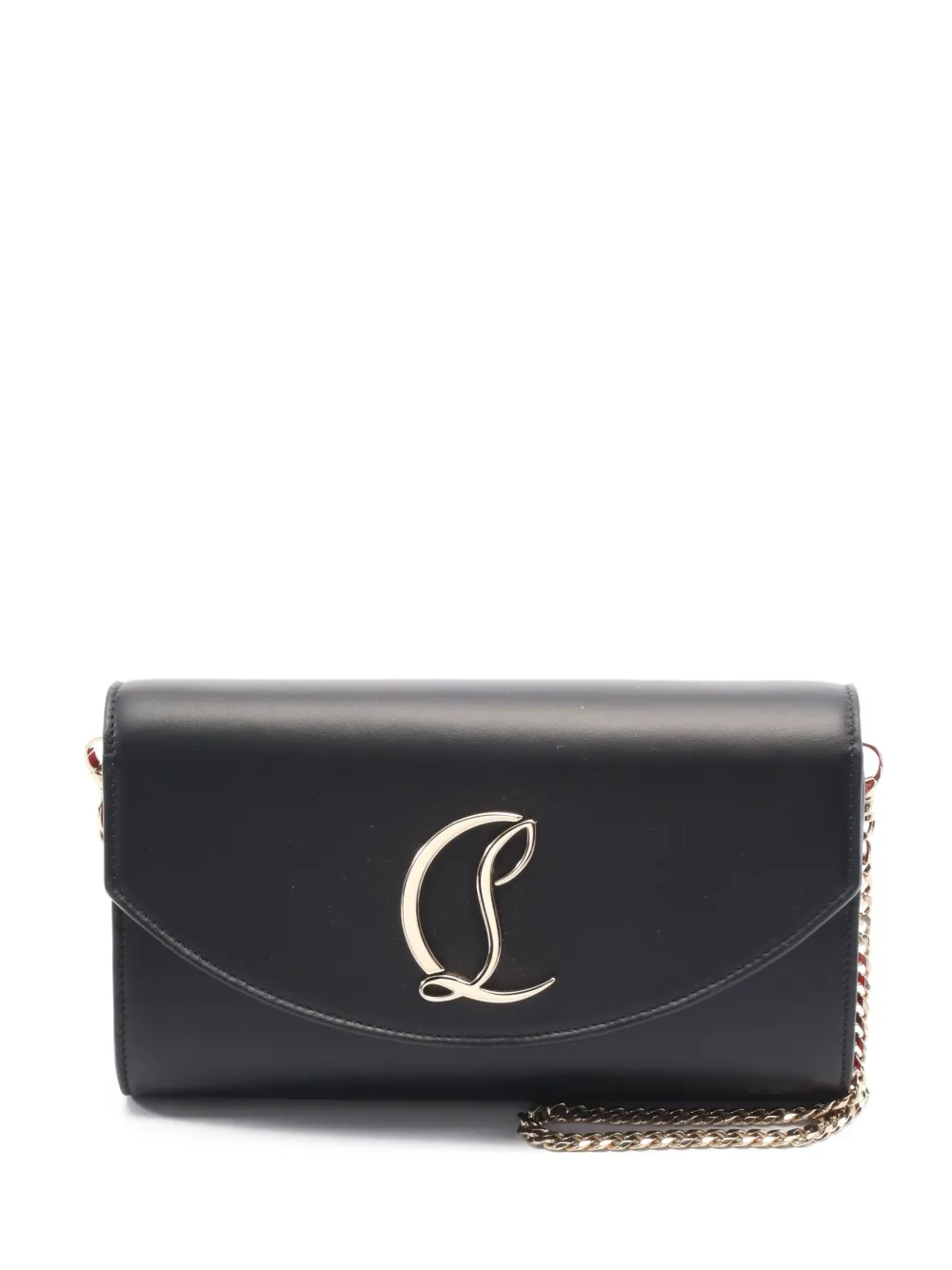 Christian Louboutin Pre-Owned 20s Loubi54 leather crossbody bag | Black | Image 1