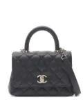 CHANEL Pre-Owned 2021s Coco Handle XXS shoulder bag - Black