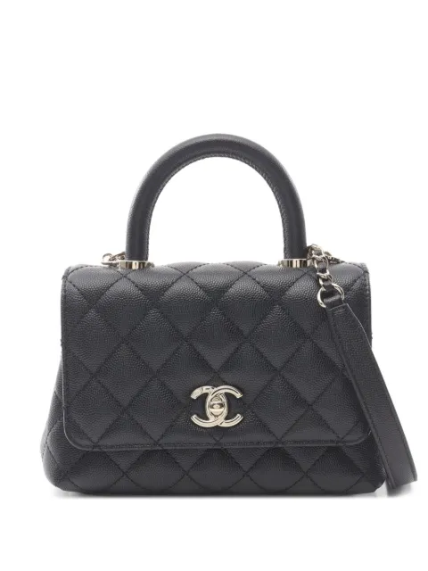 CHANEL Pre-Owned شنطة كتف 'كوكو هاندل XXS' من عقد 2021
