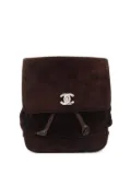 CHANEL Pre-Owned 1996-1997 Coco Mark backpack - Brown