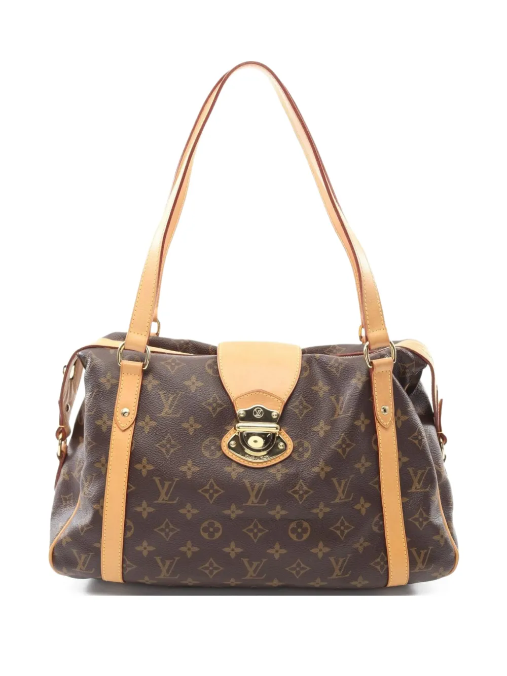Louis Vuitton Pre-Owned 2010s ストレーザ PM ショルダーバッグ - ブラウン Louis Vuitton Pre-Owned 2010s ストレーザ PM ショルダーバッグ - ブラウン