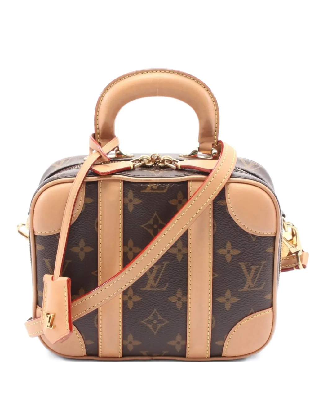 Louis Vuitton Pre-Owned 2019 ヴァリゼット BB ハンドバッグ - ブラウン Louis Vuitton Pre-Owned 2019 ヴァリゼット BB ハンドバッグ - ブラウン