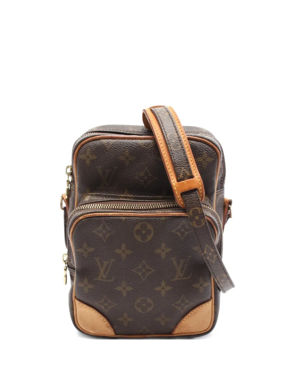 Louis Vuitton Pre-Owned 2002 アマゾン モノグラム ショルダーバッグ - ブラウン Louis Vuitton Pre-Owned 2002 アマゾン モノグラム ショルダーバッグ - ブラウン