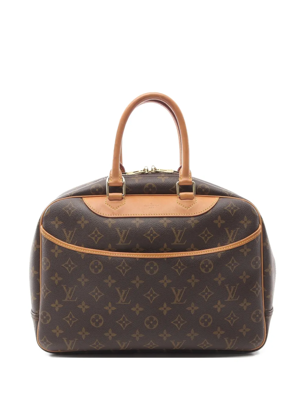Louis Vuitton Pre-Owned 2002 Deauville Bowling monogram vanity bag | Brown | Image 1