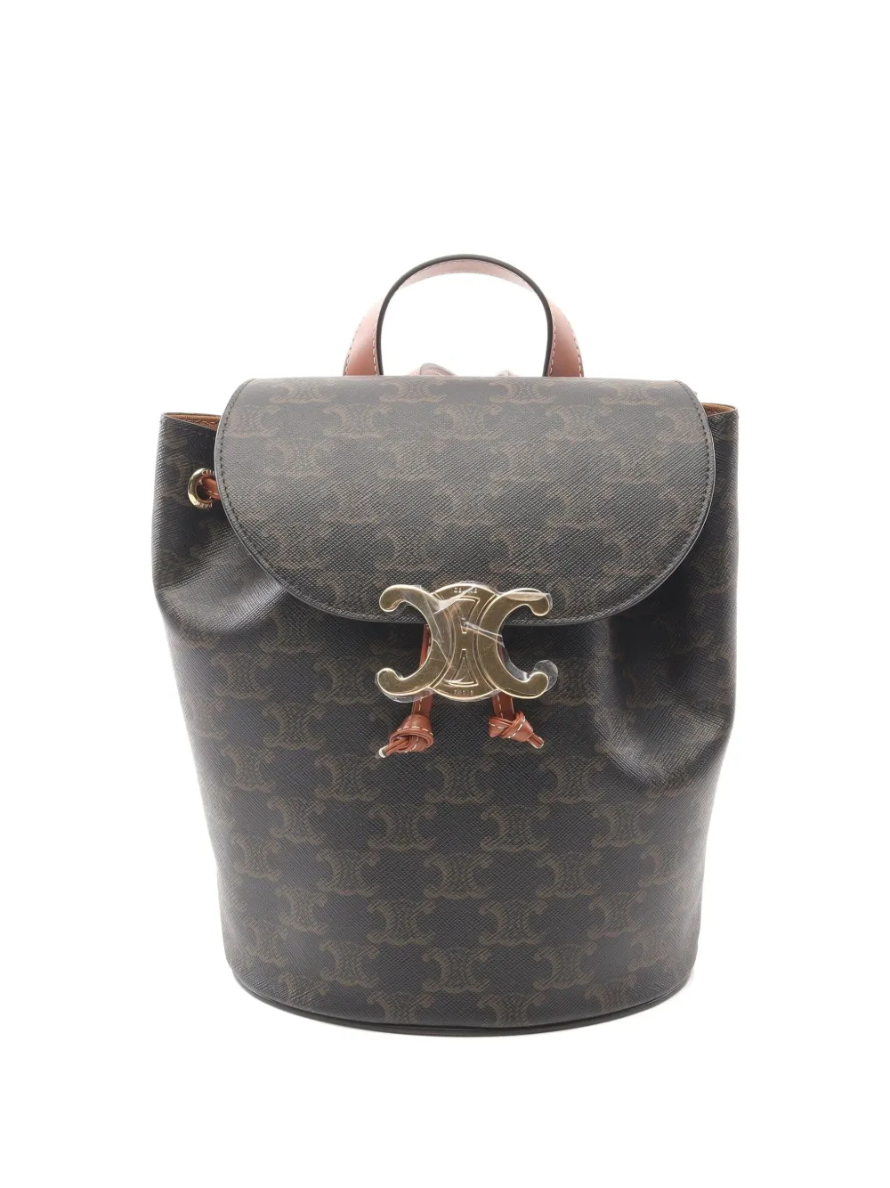 Céline Pre-Owned 2020s ボニー トリオンフ バックパック - ブラウン Céline Pre-Owned 2020s ボニー トリオンフ バックパック - ブラウン