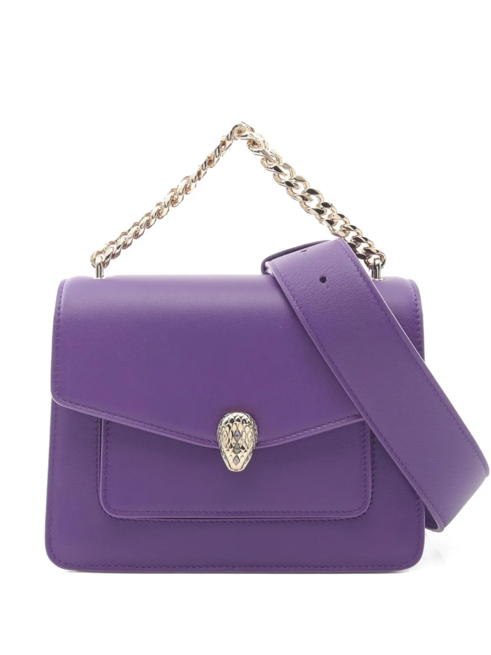 Bvlgari Pre-Owned 2010s Serpenti Forever handbag | Purple | Image 1