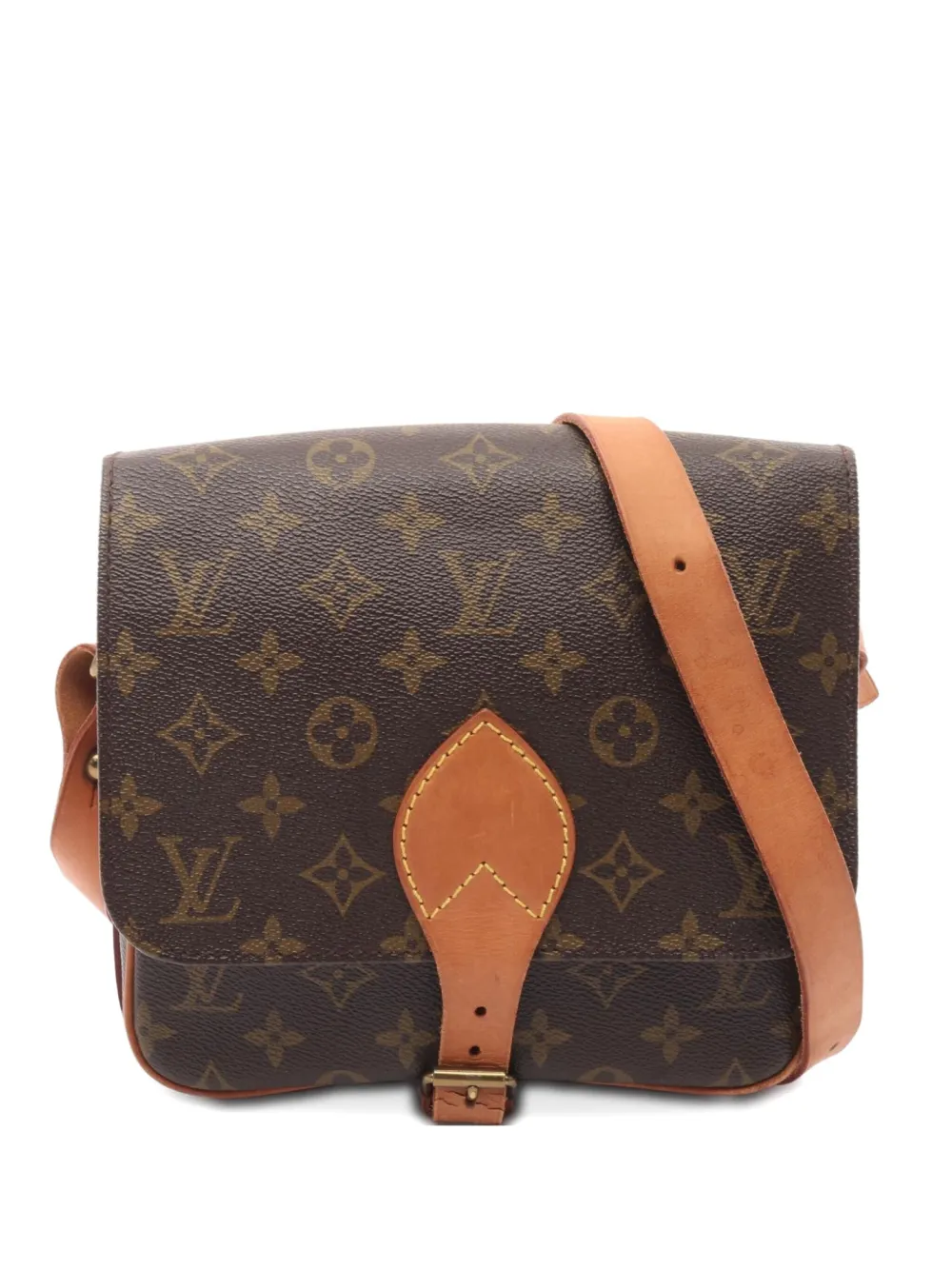 Louis Vuitton Pre-Owned 1990 Cartesier MM crossbody bag | Brown | Image 1