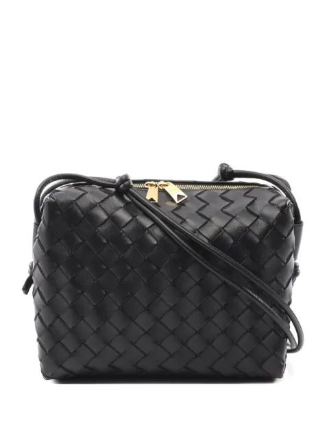 Bottega Veneta Pre-Owned شنطة كتف 'إنترشياتو' صغيرة من عقد 2020