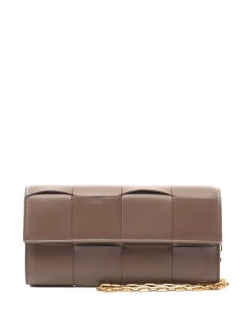 Bottega Veneta Pre-Owned 2020s Intrecciato chain wallet