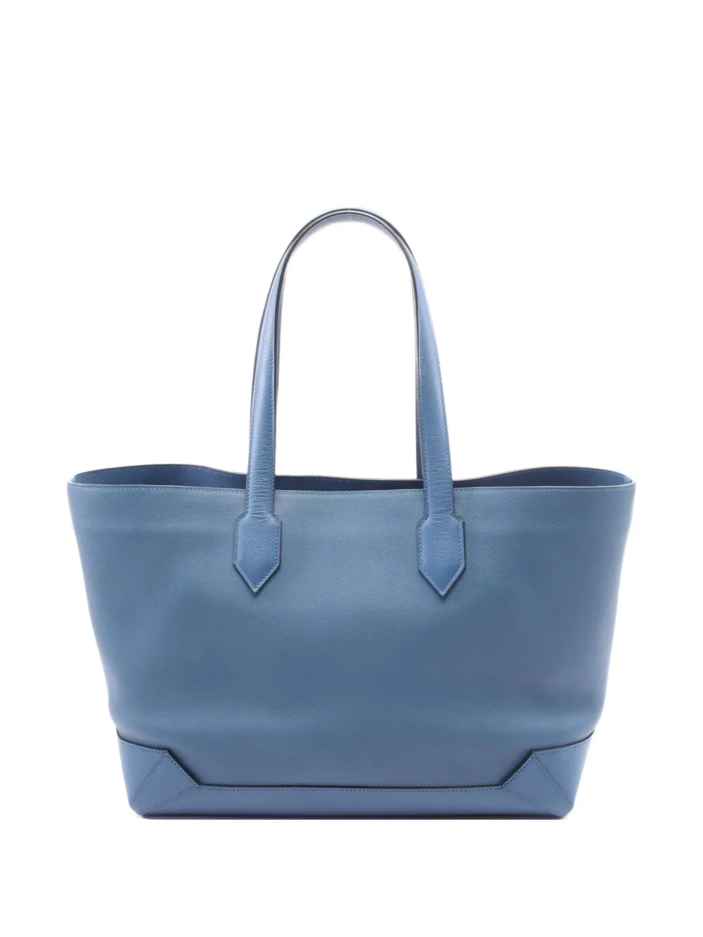 Hermès Pre-Owned 2016 マキシ ボックス カバ 36 ショルダーバッグ - ブルー Hermès Pre-Owned 2016 マキシ ボックス カバ 36 ショルダーバッグ - ブルー