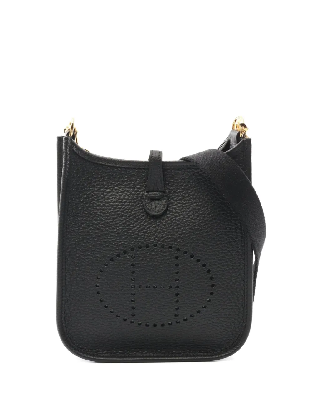 Hermès Pre-Owned 2024 エヴリン PM ショルダーバッグ - ブラック Hermès Pre-Owned 2024 エヴリン PM ショルダーバッグ - ブラック