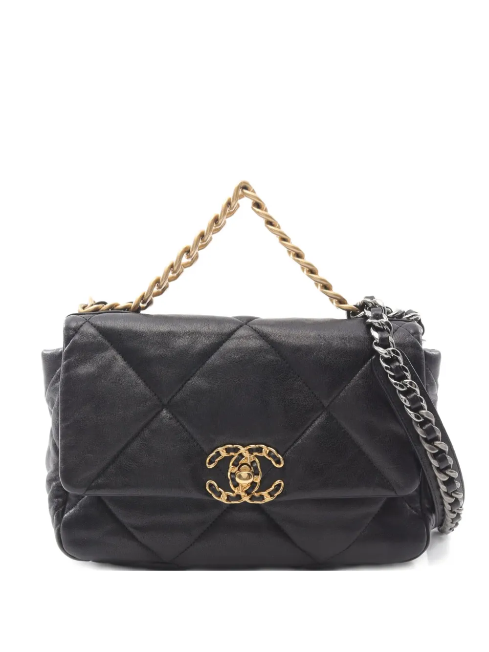 Pre-owned Chanel 2019 Matelasse Chain Shoulder Bag