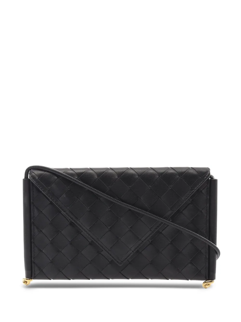 Bottega Veneta Pre-Owned 2020s Intrecciato phone pouch | Black | Image 1