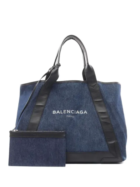 Balenciaga Pre-Owned 2000s Denim tote bag