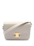 Celine Pre-Owned 2020s Triomphe Leather shoulder bag - Neutrals