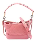 CHANEL Pre-Owned 2019 Gabrielle leather shoulder bag - Pink