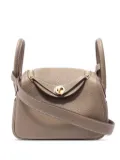 Hermès Pre-Owned 2025 mini Lindy leather bag - Brown