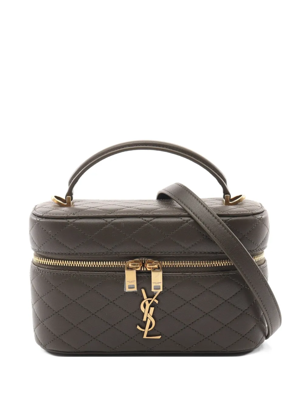 Pre-owned Saint Laurent 2020s Gabby Quilted Leather Handbag