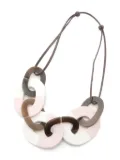 Hermès Pre-Owned 2010s Calamba necklace - Pink