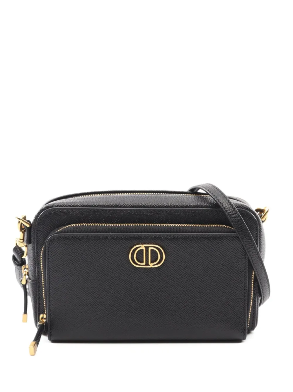 Pre-owned Dior 2010s Karo Double Pouch Shoulder Bag