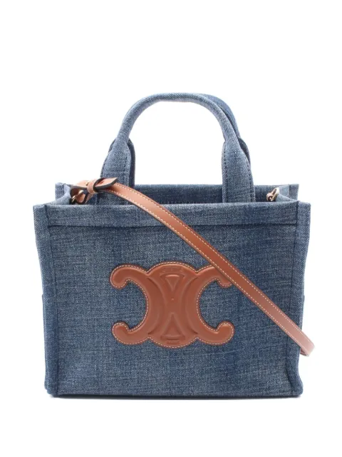 Céline Pre-Owned 2020s small denim tote bag