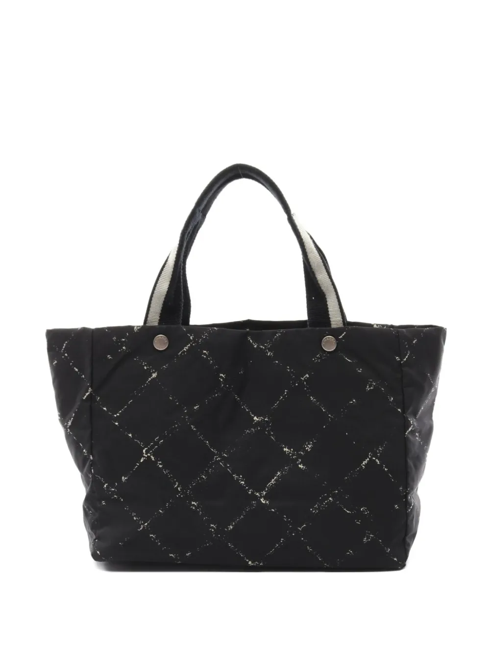 CHANEL Pre-Owned 2000-2002 Old Travel Line tote bag | Black | Image 1