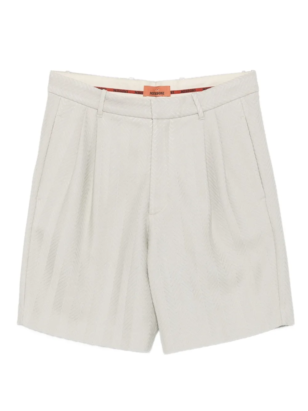 Missoni pleated shorts Beige